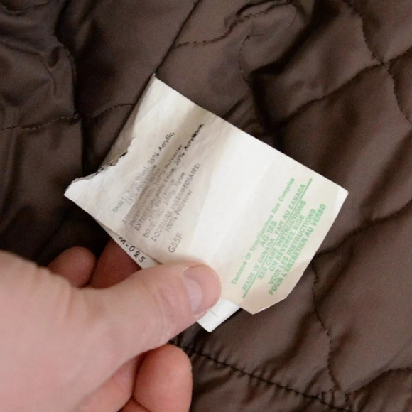 Vintage Gemini 70's Cream  60% Wool Zip Up Winter Coat Icewool Inuit Parka 14M - Picture 14 of 16